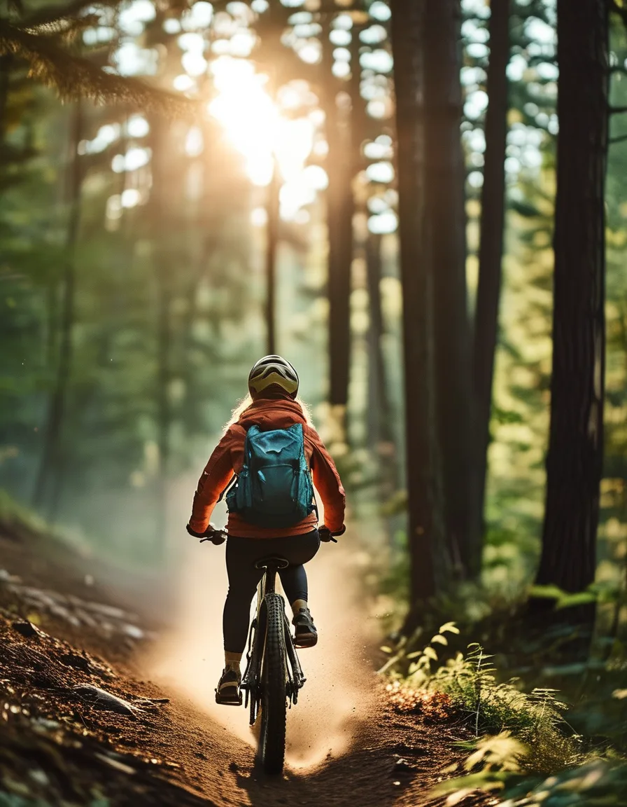 Her Mountain Bike: Dirt Trails, Big Grins